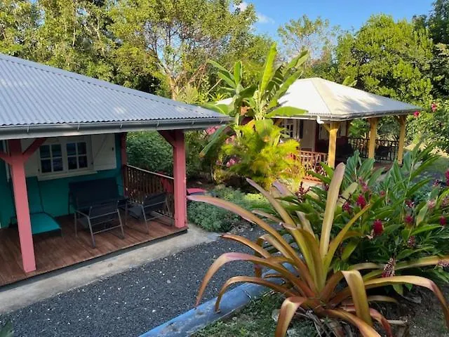 Jardin Des Anges-Bungalows Creoles Et Studio Le Moule Rum i privatbostad